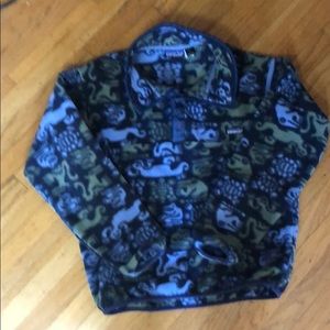 Vintage Patagonia 1/4 snap turtle fleece